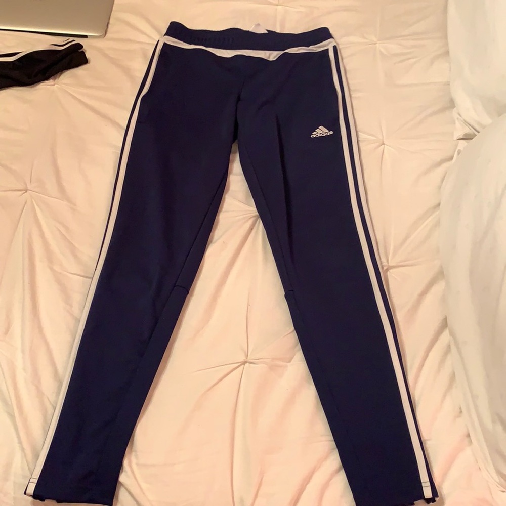 Navy Blue Adidas Pants